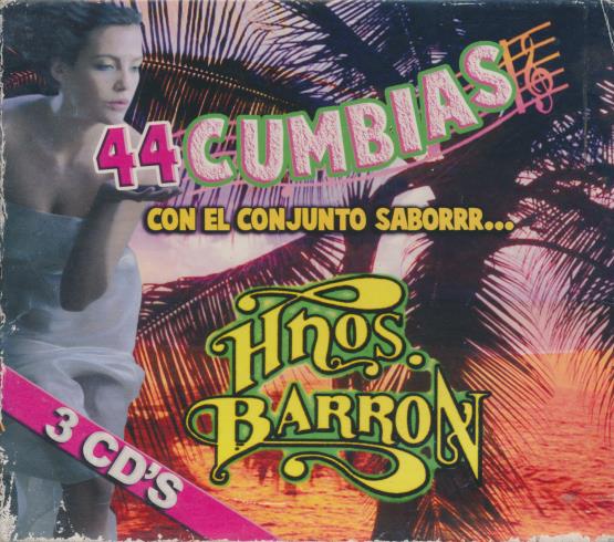 Hnos. Barron: 44 Cumbias 3-Disc Set