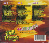 Hnos. Barron: 44 Cumbias 3-Disc Set