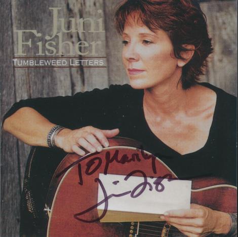 Juni Fisher: Tumbleweed Letters Signed