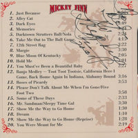 Mickey Finn With Cathy Reilly: Just Because Signed