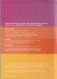 UKTV PAL FYC 2-Disc Set