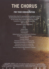 The Chorus: Les Choristes FYC PAL