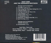 Zoot Sims: And The Gershwin Brothers