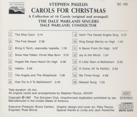 Stephen Paulus: Carols For Christmas