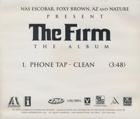The Firm: The Album Promo w/ Back Artwork
