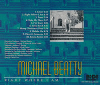 Michael Beatty: Right Where I Am