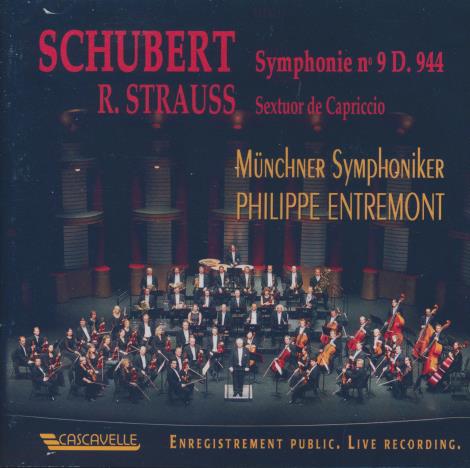 Munchner Symphoniker / Philippe Entremont: Schubert: Symphonie No. 9 D. 944 / R. Strauss: Capriccio