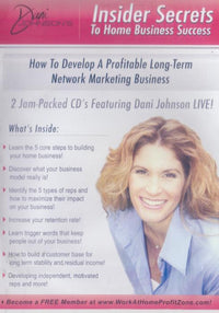 Insider Secrets To Home Business Success 2-Disc Set