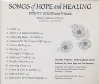 Trinity Choir And Friends: Songs Of Hope And Healing