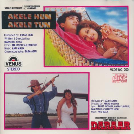 Akele Hum Akele Tum / DARAAR: Soundtracks – NeverDieMedia