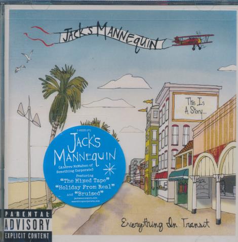 Jack's Mannequin: Everything In Transit w/ Hype Sticker