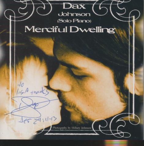 Dax Johnson: Merciful Dwelling Signed w/ No CD