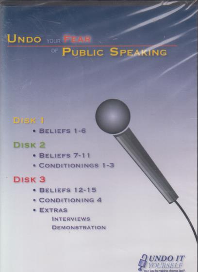 Undo Your Fear Of Public Speaking