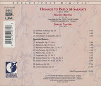 Rachel Barton / Samuel Sanders: Homage To Pablo De Sarasate