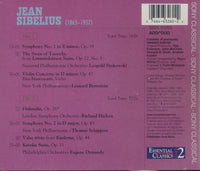 Jean Sibelius: Symphony No. 1 & 2: Take 2 2-Disc Set