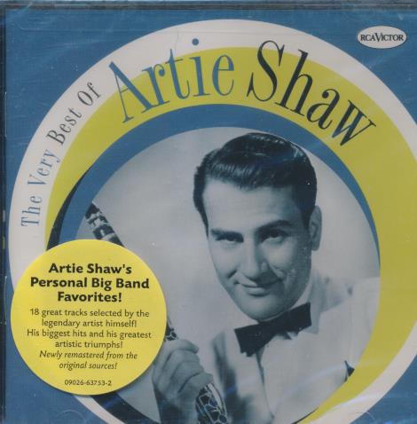 Artie Shaw: The Very Best Of Artie Shaw w/ Hype Sticker