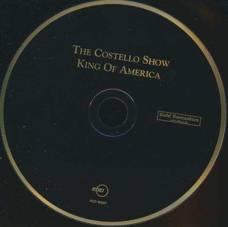 The Costello Show: King Of America 24k Gold w/ No Artwork