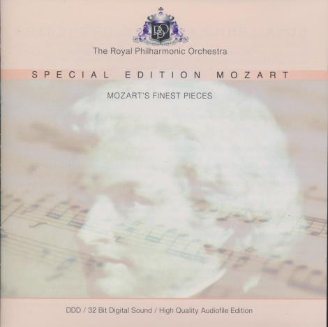 The Royal Philharmonic Orchestra: Special Edition Mozart: Mozart's Finest Pieces