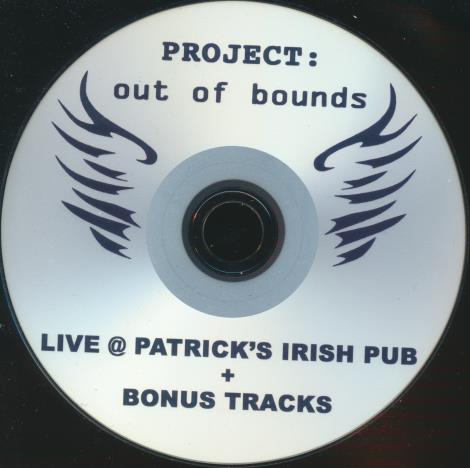 Project: Out Of Bounds: Live At Patrick's Irish Pub w/ No Artwork