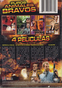 4 Peliculas: Puros Animales Bravos