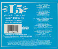 Sonia Lopez Con Sonora Santanera: 15 Grandes Exitos