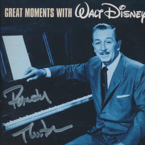 Great Moments With Walt Disney Signed