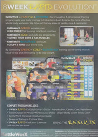 Kettleworx 8 Week Rapid Evolution 7-Disc Set w/ Calendar