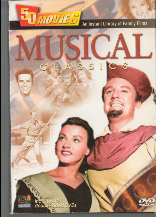 Musical Classics: 50 Movies 12-Disc Set
