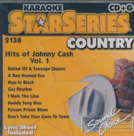 Sound Choice Karaoke StarSeries: Hits Of Johnny Cash Vol. 1