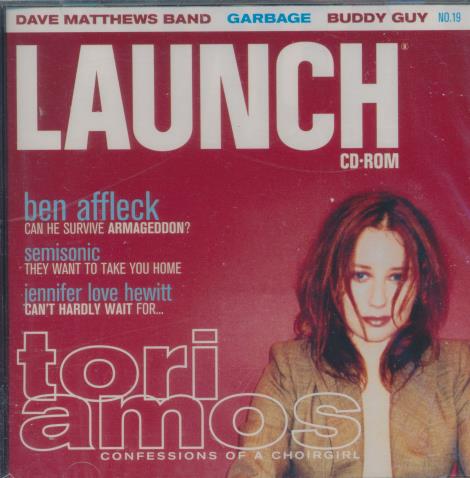 Launch CD-ROM: Tori Amos: Confessions Of A Choirgirl No. 19 w/ Cracked Case