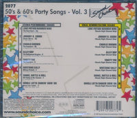 Sound Choice Karaoke StarSeries: 50's & 60's Party Songs Vol. 3