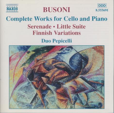 Duo Pepicelli: Busoni: Complete Works For Cello And Piano