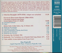 Duo Pepicelli: Busoni: Complete Works For Cello And Piano