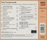 Paweł Kamasa: Szymanowski: Mazurken / Mazurkas