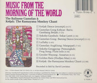 The Balinese Gamelan: Music From The Morning Of The World