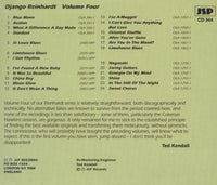 Django Reinhardt: The Definitive Django Reinhardt Series Volume 4