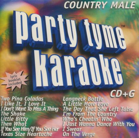 Party Tyme Karaoke: Country Male