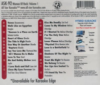All Star Karaoke: Women Of Rock Vol. 1 2-Disc Set