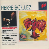 Pierre Boulez: Stravinsky: The Firebird Suite / Pulcinella Suite / Scherzo Fantastique