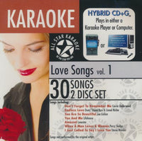 All Star Karaoke: Love Songs Volume 1 2-Disc Set