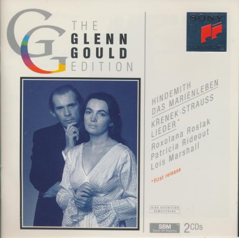 The Glenn Gould Edition: Hindemith: Das Marienleben / Krekek & Strauss: Lieder 2-Disc Set