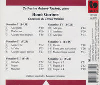Rene Gerber / Catherine Aubert-Tackett: Sonatines Du Terroir Parisien