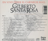 Gilberto Santa Rosa: En Vivo Desde El Carnegie Hall 2-Disc Set