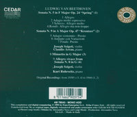 Joseph Szigeti & Claudio Arrau: Beethoven: Sonatas For Violin And Piano