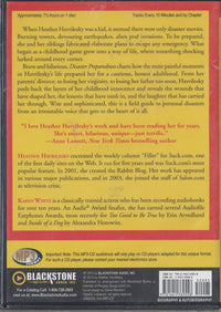 Disaster Preparedness: A Memoir Unabridged MP3