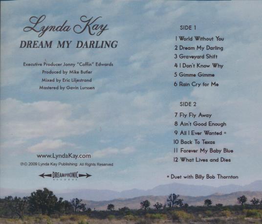 Lynda Kay: Dream My Darling Signed – NeverDieMedia