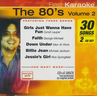 Best Karaoke: The 80's Volume 2 2-Disc Set