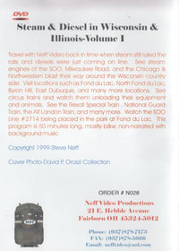 Steam & Diesel In Wisconsin And Illinois Volume One