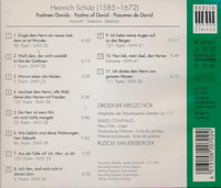 Heinrich Schutz: Psalmen Davids: Psalms Of David