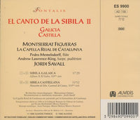 Montserrat Figueras & La Capella Reial De Catalunya: El Canto De La Sibila II: Galicia / Castilla